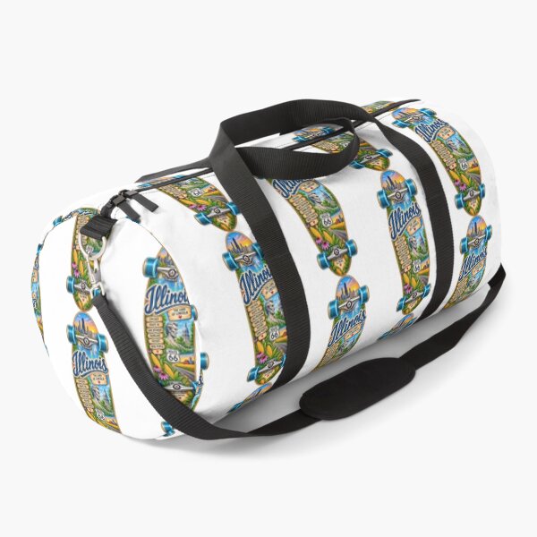 Item preview, Illinois Gen X Skateboard designed and sold by Whimspired By Paxx.