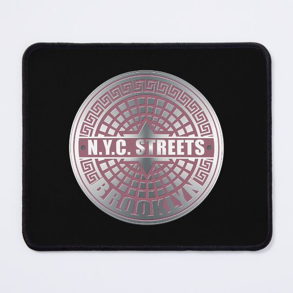 Item preview, Manhole Covers Brooklyn Pink designed and sold by JeffreyReuter.
