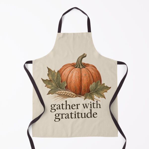 Item preview, Gather With Gratitude Autumn Pumpkin Design designed and sold by Mostafa Studio.