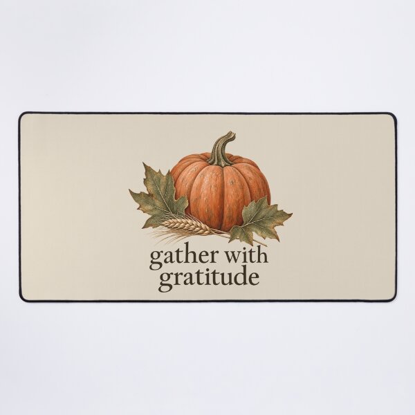 Item preview, Gather With Gratitude Autumn Pumpkin Design designed and sold by Mostafa Studio.
