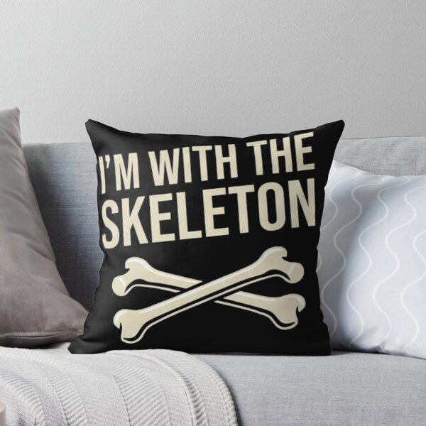 Item preview, I'm With The Skeleton Couples Halloween Costume Funny Crossbones Matching Shirt    designed and sold by TeNovaStudio.