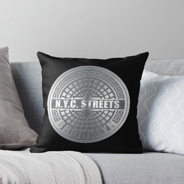 Item preview, Manhole Covers Brooklyn Gray designed and sold by JeffreyReuter.