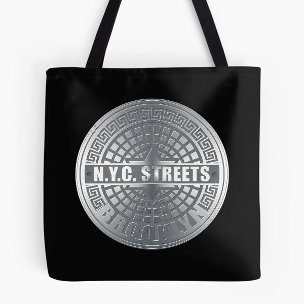 Item preview, Manhole Covers Brooklyn Gray designed and sold by JeffreyReuter.