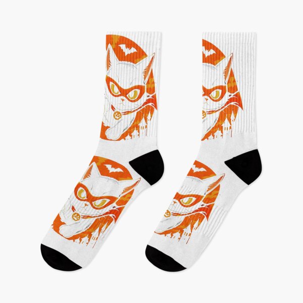 Item preview, Superhero Cat Halloween White Cat Cape Mask Spooky designed and sold by Retro Whiskers.