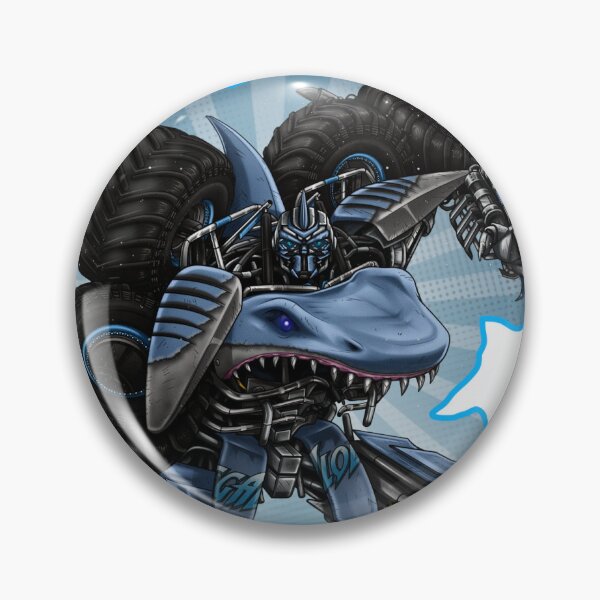 Item preview, Monster Shark - MONSTER MACHINES | Custom Metalmech Artwork designed and sold by Imagine Machines Lab.