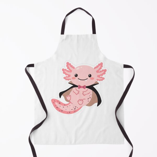 Item preview, Cute Vampire Axolotl - Kawaii Halloween Dracula designed and sold by Designorado.