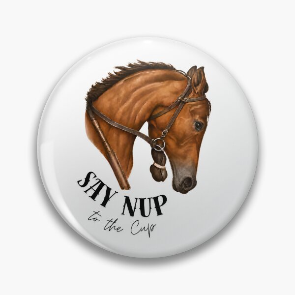 Item preview, Horse: Say Nup to the Cup | Go vegan. designed and sold by theethicwhisper.