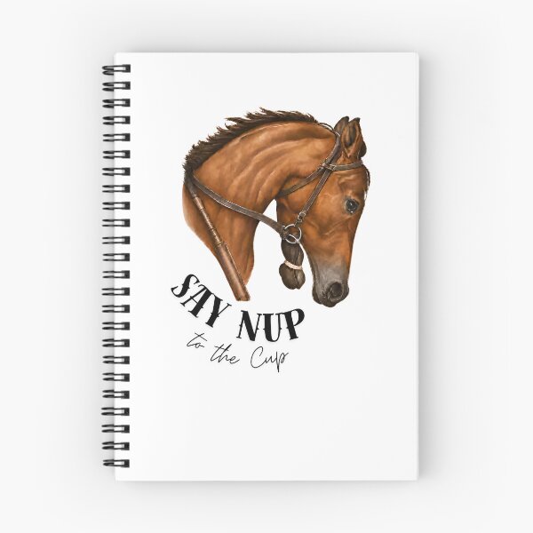 Item preview, Horse: Say Nup to the Cup | Go vegan. designed and sold by theethicwhisper.