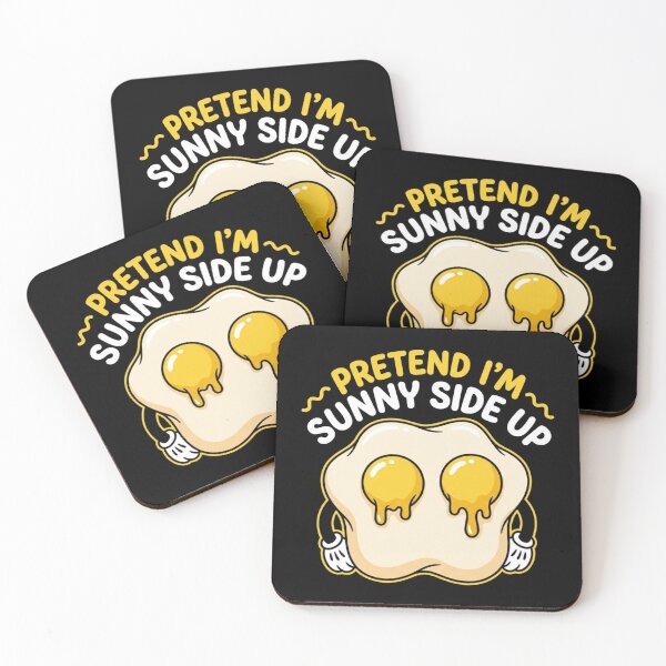 Item preview, Pretend I'm Sunny Side Up Fried Egg Lazy Halloween Costume Breakfast Food Shirt    designed and sold by TeNovaStudio.