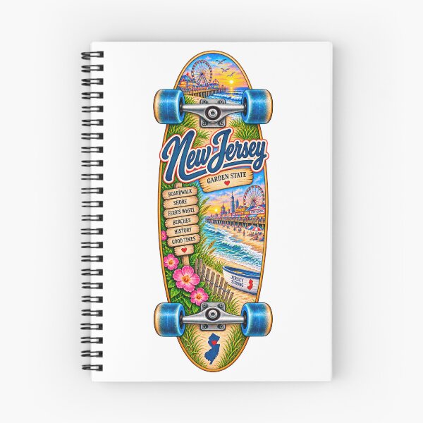 Item preview, New Jersey Gen X Skateboard designed and sold by Whimspired By Paxx.