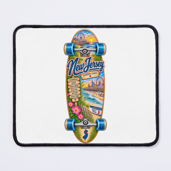 Item preview, New Jersey Gen X Skateboard designed and sold by Whimspired By Paxx.