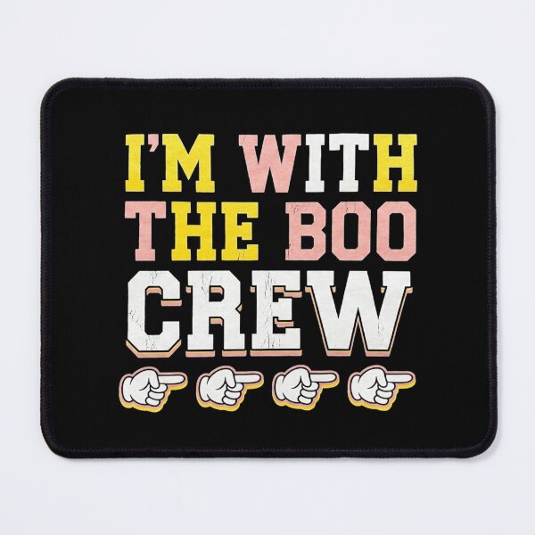 Item preview, I'm With The Boo Crew Matching Family Halloween Costume Group Party Shirt designed and sold by TeNovaStudio.