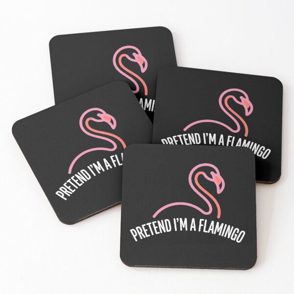 Item preview, Pretend I'm A Flamingo Lazy Halloween Costume Funny Bird Lover T-Shirt    designed and sold by TeNovaStudio.
