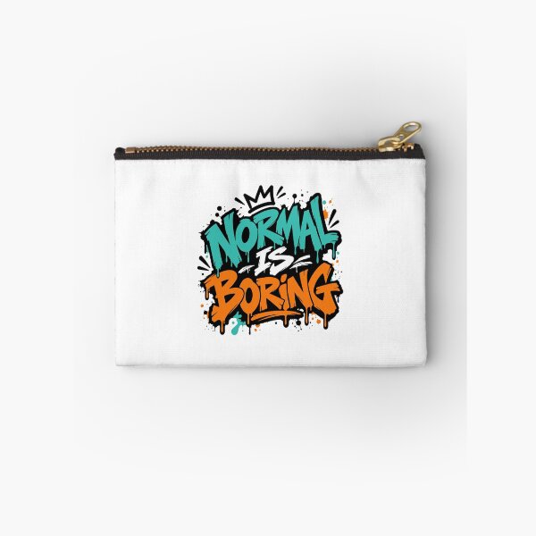 Item preview, Normal Is Boring – Graffiti Typography designed and sold by DesignGraphica.