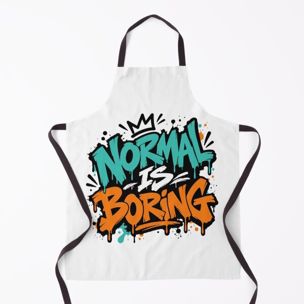 Item preview, Normal Is Boring – Graffiti Typography designed and sold by DesignGraphica.