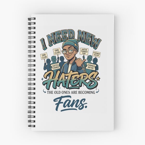 Item preview, Fans Funny Sassy I Need New Haters Quote designed and sold by Cree8if.