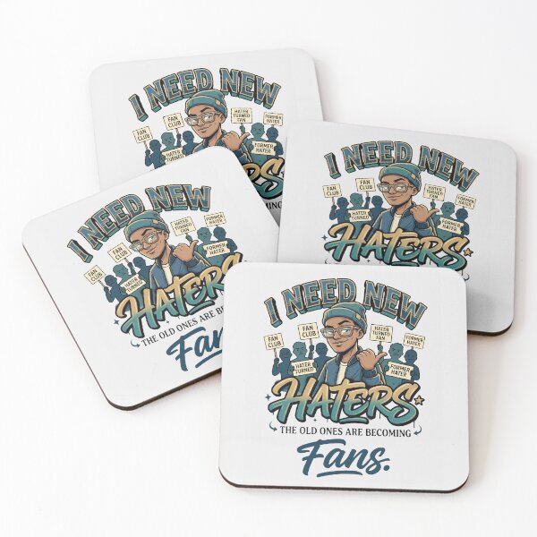 Item preview, Fans Funny Sassy I Need New Haters Quote designed and sold by Cree8if.