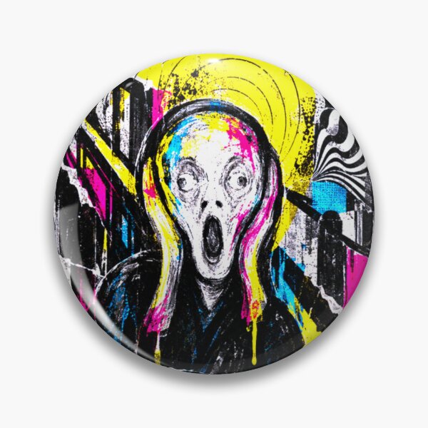 Item preview, The Scream in Color designed and sold by DoctorGeekStore.