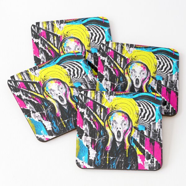 Item preview, The Scream in Color designed and sold by DoctorGeekStore.
