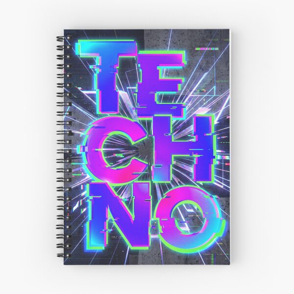 Item preview, Techno rave designed and sold by VisualBeats.