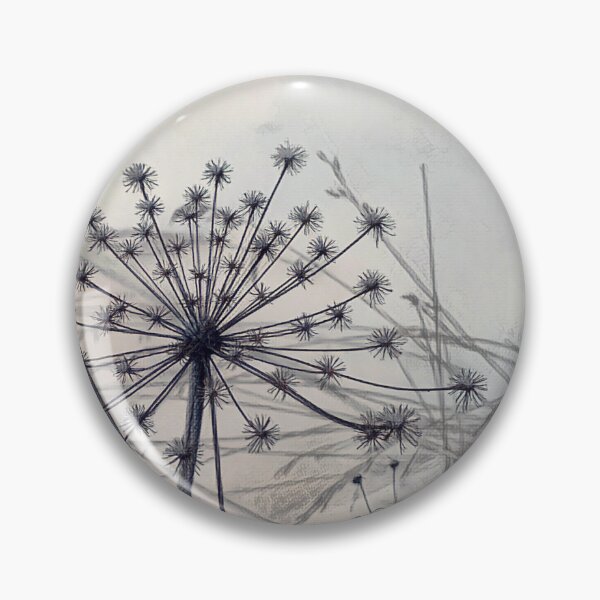 Item preview, Hogweed in Winter - evalaaksart - A piece of Finland designed and sold by evalaaksart.