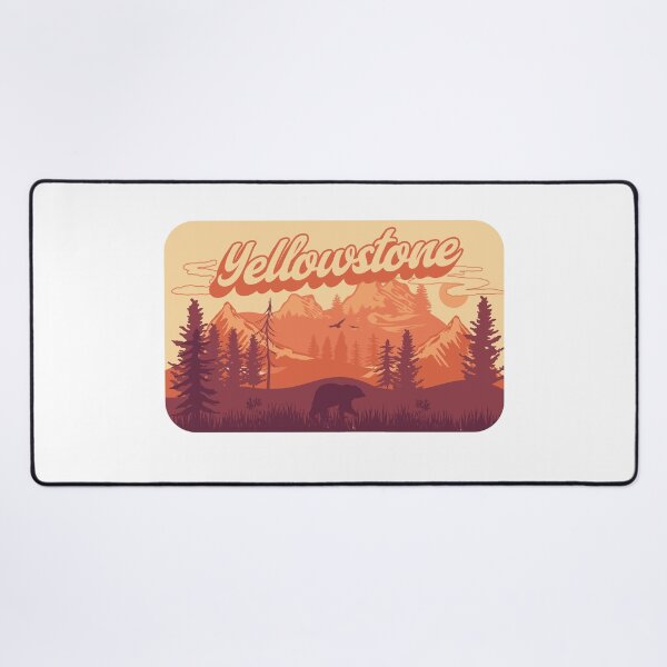 Item preview, Yellowstone National State Park Classic T-shirt Sticker designed and sold by ThinkNature!.