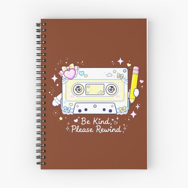 Item preview, Be Kind Please Rewind - Kawaii Pastel Cassette Tape with Pink Heart Bow and Pencil - Cute Retro Coquette Mixtape Sticker - Y2K 6000x6000 Transparent PNG designed and sold by HoMya.