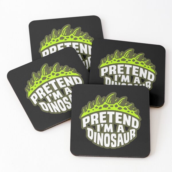 Item preview, Pretend I'm A Dinosaur Lazy Halloween Costume Funny Dino Lover T-Shirt    designed and sold by TeNovaStudio.