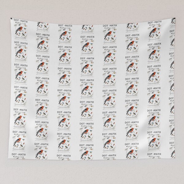 Item preview, Dot Matrix Birding Log designed and sold by One More Run.