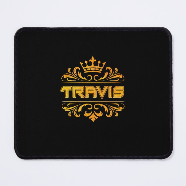 Item preview, Travis Personalized Funny & Unique Custom Name Design with Crown designed and sold by Watsonarts.