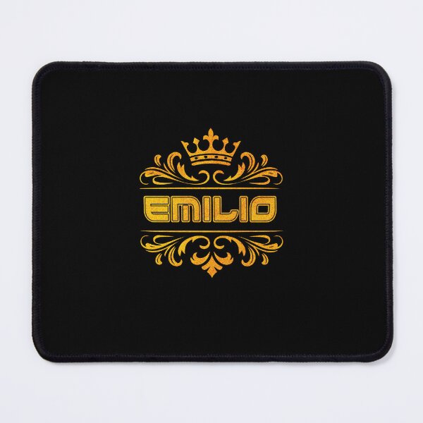 Item preview, Emilio Personalized Funny & Unique Custom Name Design with Crown designed and sold by Watsonarts.