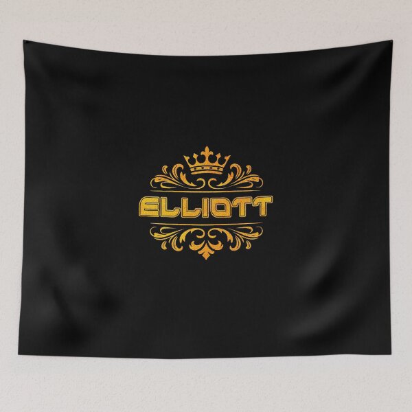 Item preview, Elliott Personalized Funny & Unique Custom Name Design with Crown designed and sold by Watsonarts.