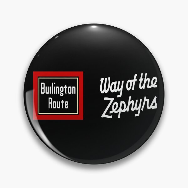 Item preview, Burlington Route - Way of the Zephyrs designed and sold by Trains-and-Rail.