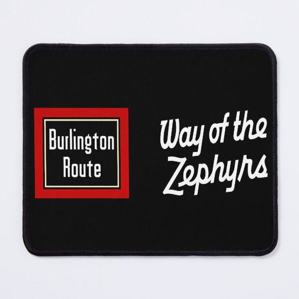 Item preview, Burlington Route - Way of the Zephyrs designed and sold by Trains-and-Rail.