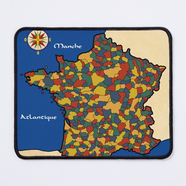 Item preview, Map of the traditional regions of France designed and sold by Provinces de France.