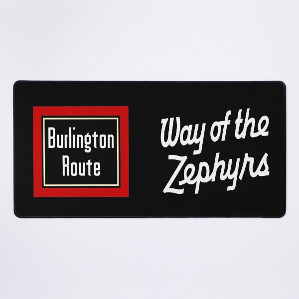 Item preview, Burlington Route - Way of the Zephyrs designed and sold by Trains-and-Rail.