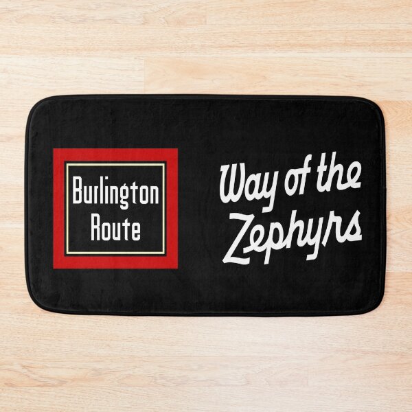 Item preview, Burlington Route - Way of the Zephyrs designed and sold by Trains-and-Rail.