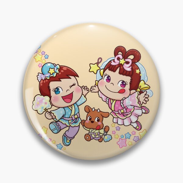 Artikelvorschau, Peko-chan und Poko-chan mit ihrem Hundefreund entworfen und verkauft von YChangShop.