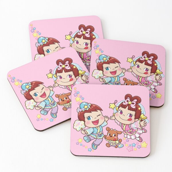 Item preview, Peko chan and Poko chan with their dog friend designed and sold by YChangShop.