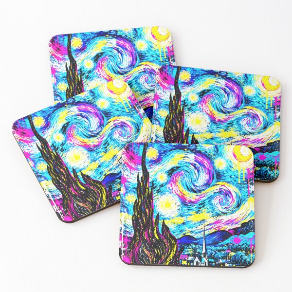 Item preview, The Starry Night Reimagined designed and sold by DoctorGeekStore.