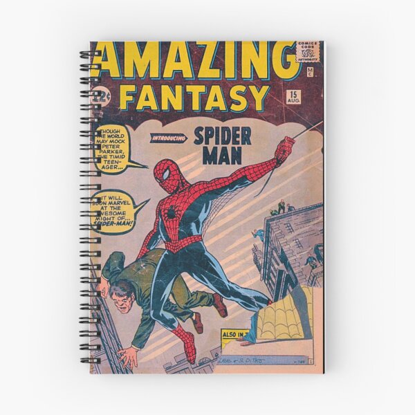 Item preview, Amazing Fantasy #15: Arte de pared con la portada clásica del cómic designed and sold by Iceberg Comic Book Lounge.