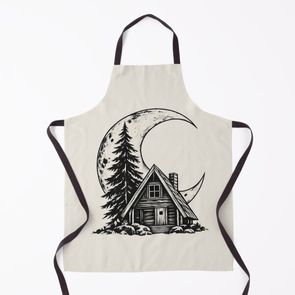 Item preview, Minimalist Geometric Cabin Frame With Pine Tree designed and sold by scicilysimonee.
