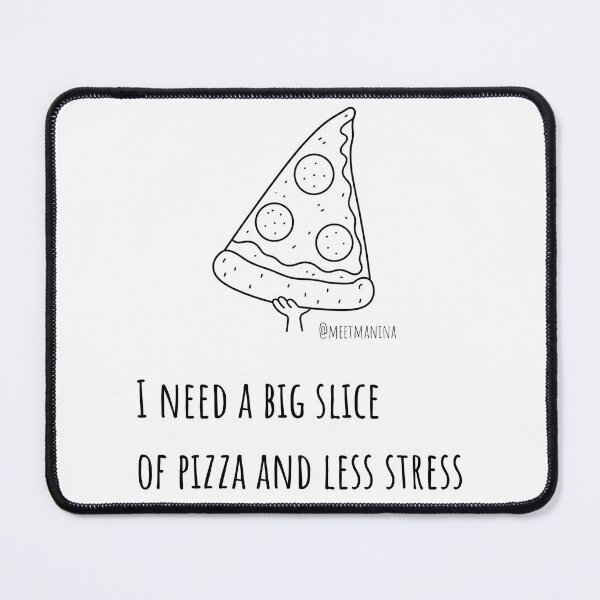 Item preview, MANINA - Tiny Hand Holding a Giant Pizza Slice designed and sold by MeetManina.