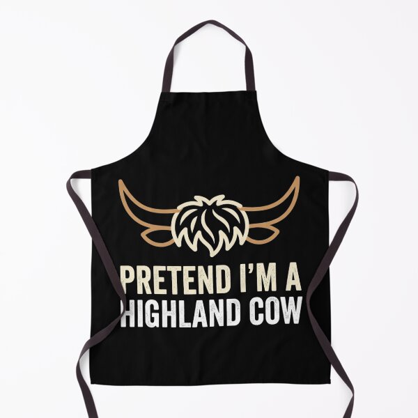 Item preview, Pretend I'm A Highland Cow Lazy Halloween Costume Funny Scottish Cattle Lover T-Shirt    designed and sold by TeNovaStudio ⭐⭐⭐⭐⭐.