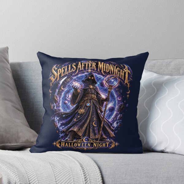 Item preview, Spells After Midnight | Dark Wizard Halloween Fantasy Art designed and sold by M. Mamdouh Artworks.