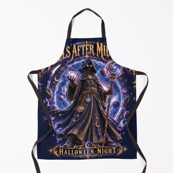 Item preview, Spells After Midnight | Dark Wizard Halloween Fantasy Art designed and sold by M. Mamdouh Artworks.