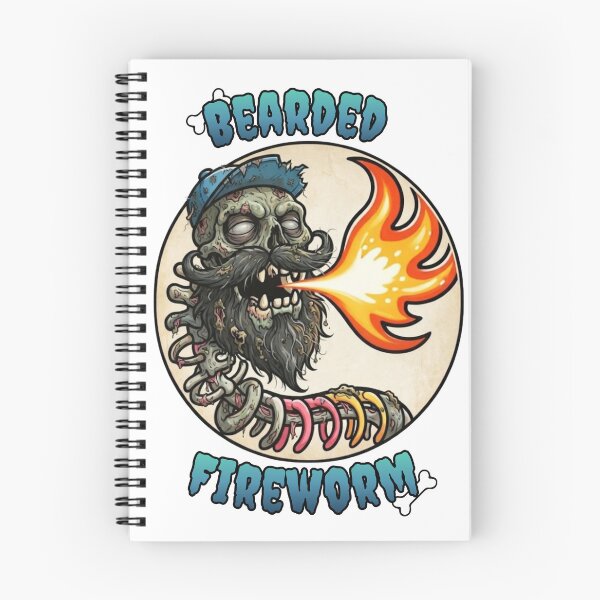 Item preview, Halloween Bearded Fireworm Zombie designed and sold by BeardedFireworm.
