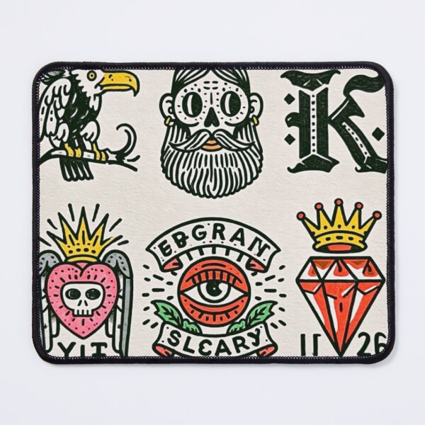 Item preview, Beard-ed Skull Flips the Bird to an Eagle Who Just Wants Royalty Rights designed and sold by Print Fiction.