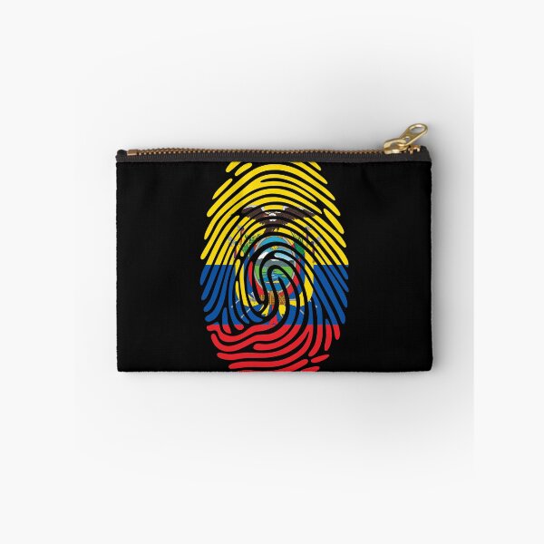 Item preview, Ecuador Flag Fingerprint Identity | Ecuadorian DNA Heritage Graphic designed and sold by NTGUILTY.