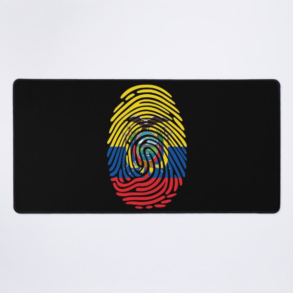Item preview, Ecuador Flag Fingerprint Identity | Ecuadorian DNA Heritage Graphic designed and sold by NTGUILTY.